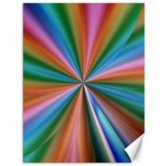 Abstract Rainbow Canvas 36  X 48   by OZMedia