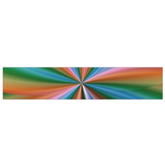 Abstract Rainbow Flano Scarf (small)  by OZMedia