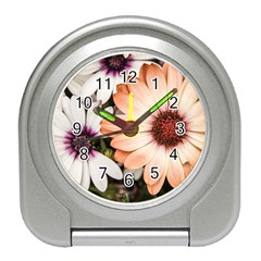 Beautiful Colourful African Daisies Travel Alarm Clocks by OZMedia