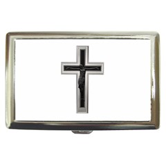 Christian Cross Cigarette Money Case by igorsin