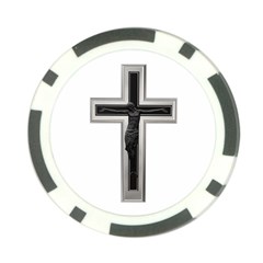 Christian Cross Poker Chip Card Guard (10 Pack) by igorsin