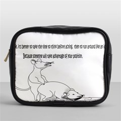 Better To Take Time To Think Mini Toiletries Bags by mouse