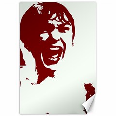 Psycho Canvas 12  X 18   by icarusismartdesigns