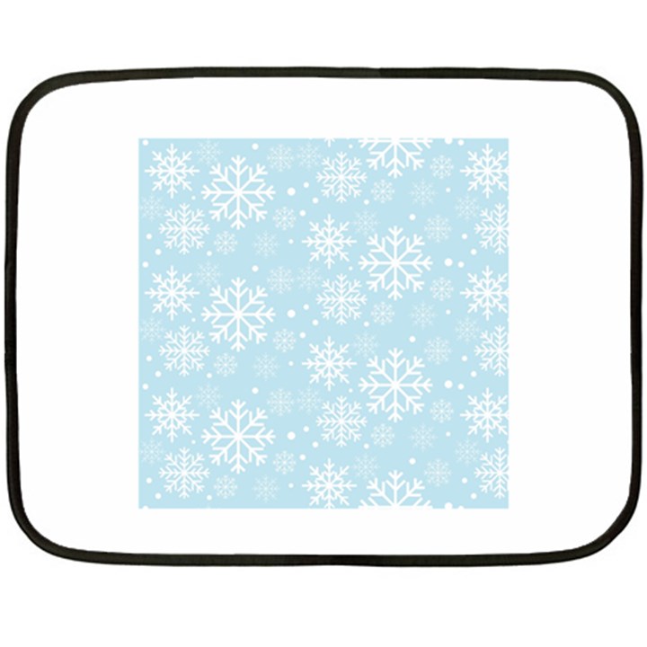 Frosty Double Sided Fleece Blanket (Mini) 