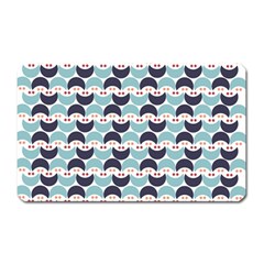 Moon Pattern Magnet (rectangular) by Kathrinlegg