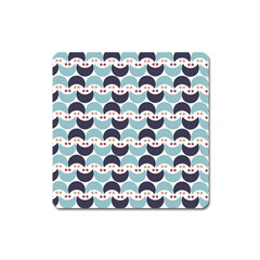 Moon Pattern Square Magnet by Kathrinlegg