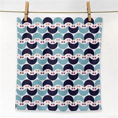 Moon Pattern Face Towel by Kathrinlegg