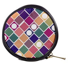 Dots And Squares Mini Makeup Bags by Kathrinlegg