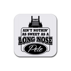 Pete Rubber Coaster (square)  by Bigfootshirtshop