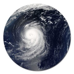 Hurricane Irene Magnet 5  (round) by trendistuff