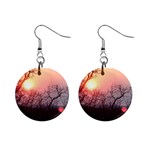 Namibian Sunrise 1  Button Earrings