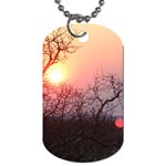 Namibian Sunrise Dog Tag (One Side)