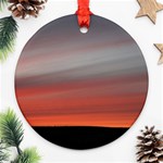 Canadian Red Sky Ornament (Round)