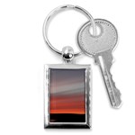 Canadian Red Sky Key Chain (Rectangle)