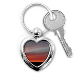 Canadian Red Sky Key Chain (Heart)