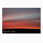 Canadian Red Sky Postcard 4  x 6 