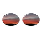 Canadian Red Sky Cufflinks (Oval)