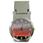 Canadian Red Sky Money Clip Watch