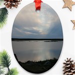 Canadian Blue Sky Ornament (Oval)