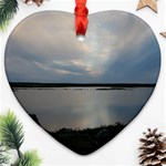 Canadian Blue Sky Ornament (Heart)