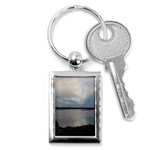 Canadian Blue Sky Key Chain (Rectangle)