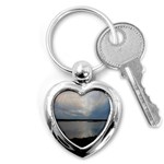 Canadian Blue Sky Key Chain (Heart)