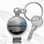 Canadian Blue Sky Nail Clippers Key Chain