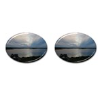 Canadian Blue Sky Cufflinks (Oval)