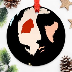 Christ Round Ornament (two Sides)  by Valeryt