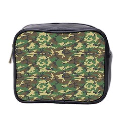 Camo Woodland Mini Toiletries Bag 2-side by trendistuff