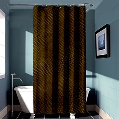 Reptile Skin Shower Curtain 36  X 72  (stall)  by trendistuff