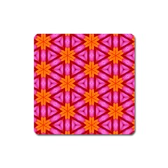 Cute Pretty Elegant Pattern Square Magnet by GardenOfOphir