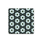 Faux Animal Print Pattern Square Magnet Front