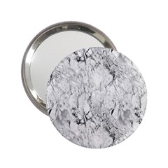 White Marble 2 25  Handbag Mirrors by ArgosPhotography