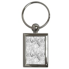 White Marble Key Chains (rectangle)  by ArgosPhotography