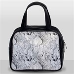 White Marble Classic Handbags (2 Sides) Front