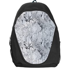 White Marble Backpack Bag by ArgosPhotography