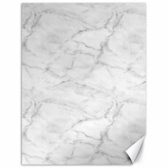 White Marble 2 Canvas 18  X 24   by ArgosPhotography