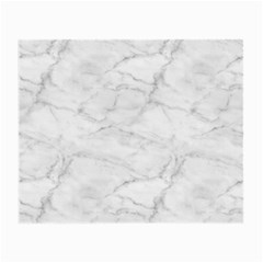 White Marble 2 Small Glasses Cloth (2-side) by ArgosPhotography