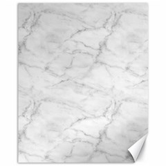 White Marble 2 Canvas 11  X 14   by ArgosPhotography