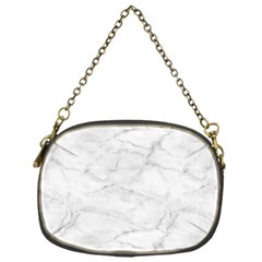 White Marble 2 Chain Purses (one Side)  by ArgosPhotography