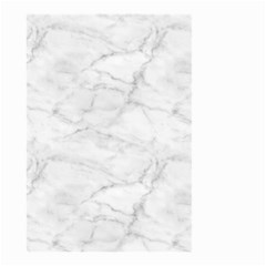 White Marble 2 Small Garden Flag (two Sides) by ArgosPhotography