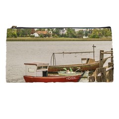 Santa Lucia River In Montevideo Uruguay Pencil Cases by dflcprints