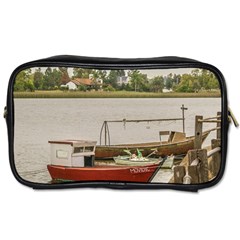 Santa Lucia River In Montevideo Uruguay Toiletries Bags 2-side by dflcprints