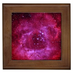 Rosette Nebula 1 Framed Tiles by trendistuff