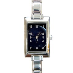 Global Night Rectangle Italian Charm Watches by trendistuff