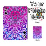 Ethnic Tribal Pattern G327 Playing Cards 54 Designs  Front - SpadeQ