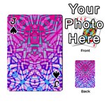 Ethnic Tribal Pattern G327 Playing Cards 54 Designs  Front - SpadeJ