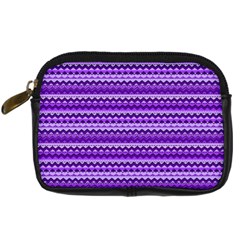 Purple Tribal Pattern Digital Camera Cases by KirstenStar