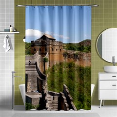 Great Wall Of China 3 Shower Curtain 48  X 72  (small)  by trendistuff